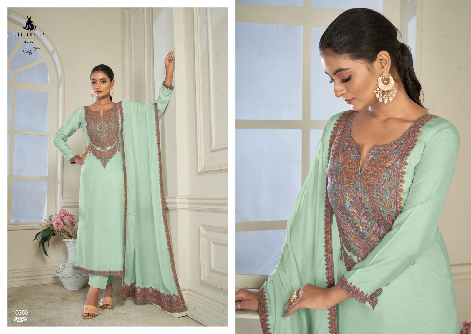 Sozni Vol 5 By Cinderella Designer Salwar Suits Catalog